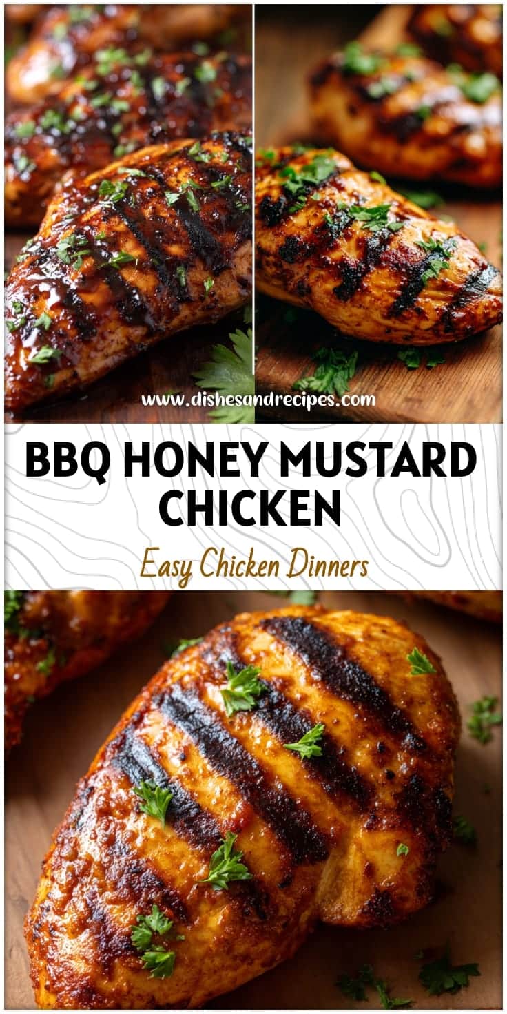 BBQ Honey Mustard Grilled Chicken Breast: Quick & Healthy Dinner Recipe