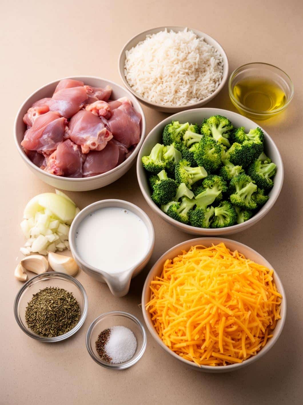 Cheesy Chicken & Broccoli Rice Bake: Easy Family Dinner Recipe