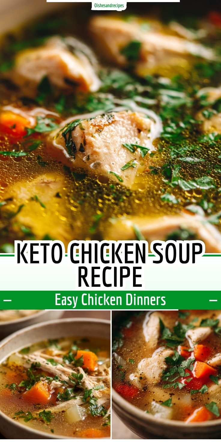 Hearty Keto Chicken Soup: Perfect for Dinner & Meal Prep