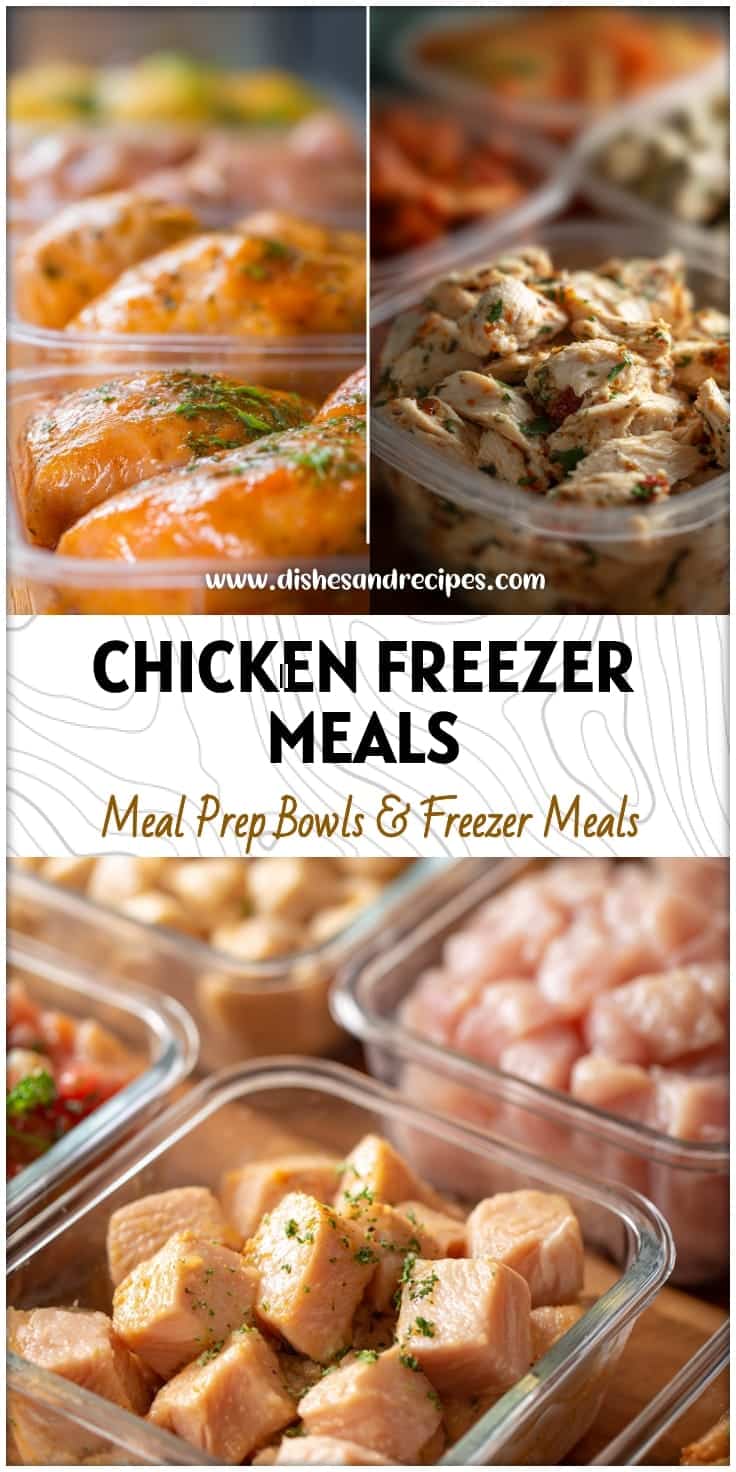 Healthy Chicken Freezer Meals for Busy Families