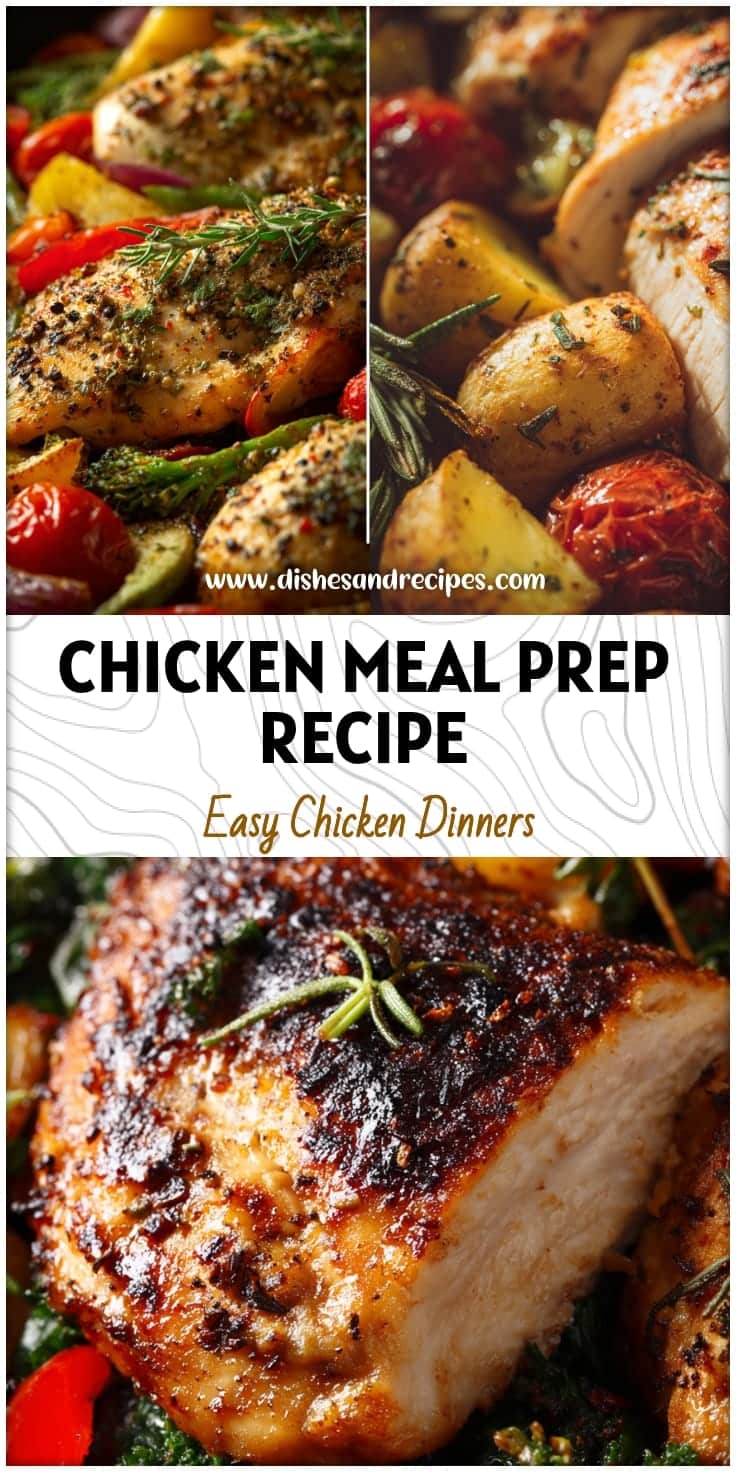 Easy Chicken Dinner & Meal Prep Recipe: Healthy & Protein-Packed
