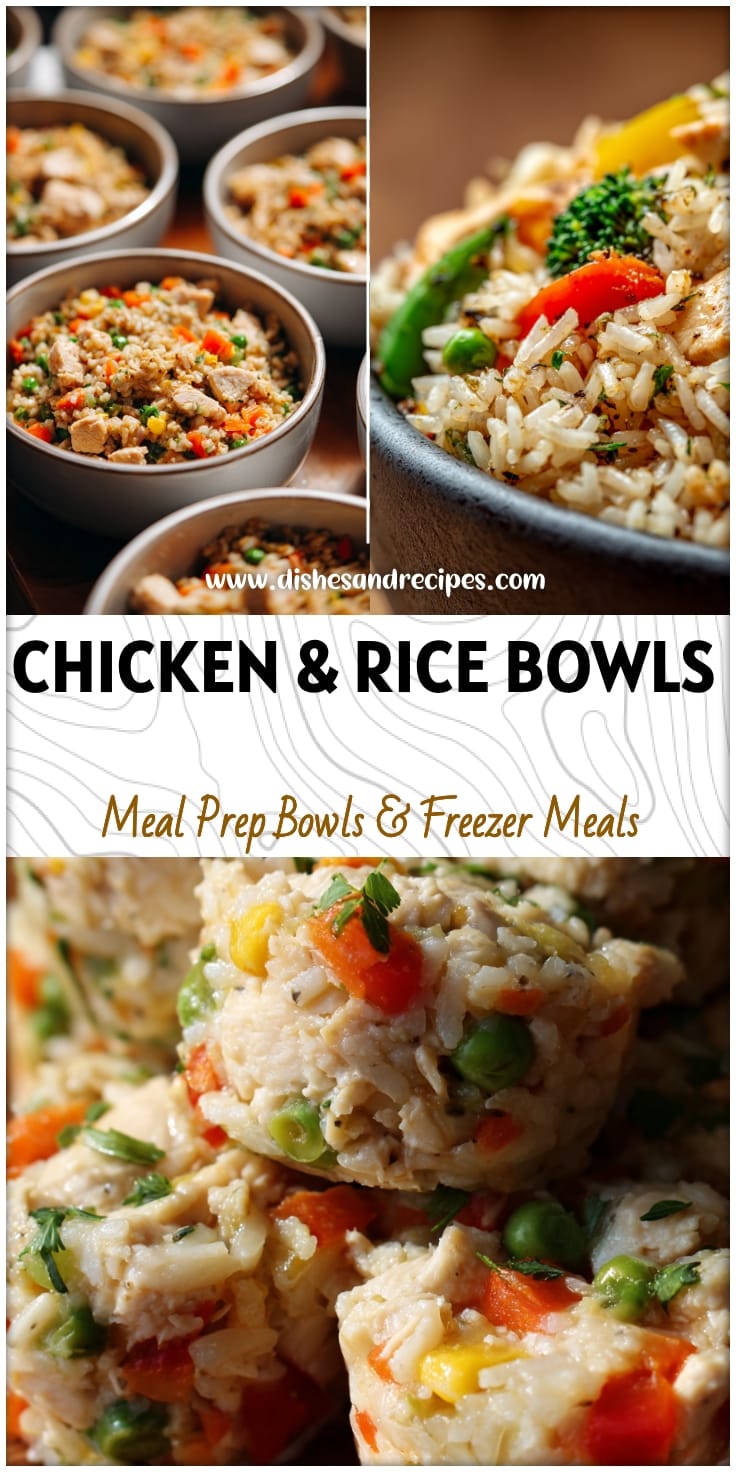 Easy Chicken & Rice Freezer Bowls: Healthy Dinners for the Week
