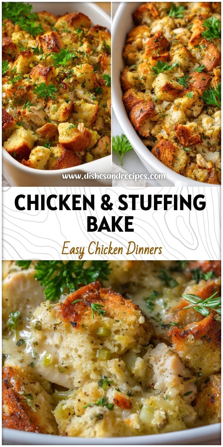 Easy Chicken & Stuffing Bake: Simple Oven Dinner Idea 14 Easy Chicken & Stuffing Bake: Simple Oven Dinner Idea
