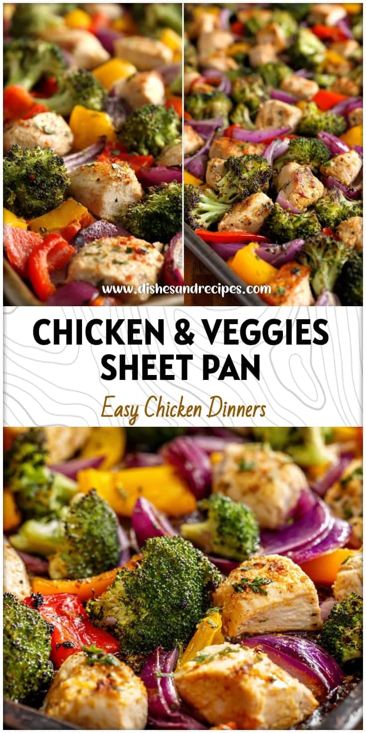 Easy Chicken & Veggie Sheet Pan Dinner for Busy Weeknights