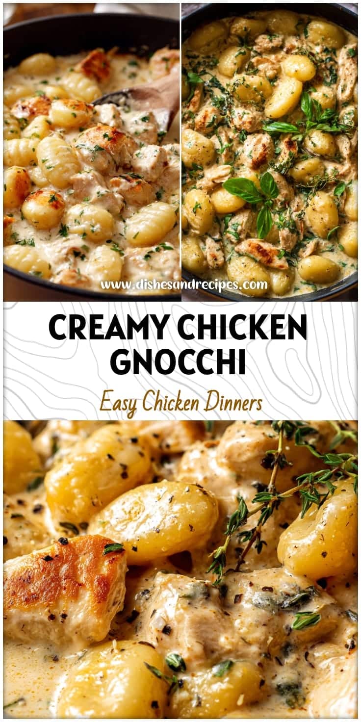 Creamy Chicken Gnocchi Skillet: Easy Dinner Recipe