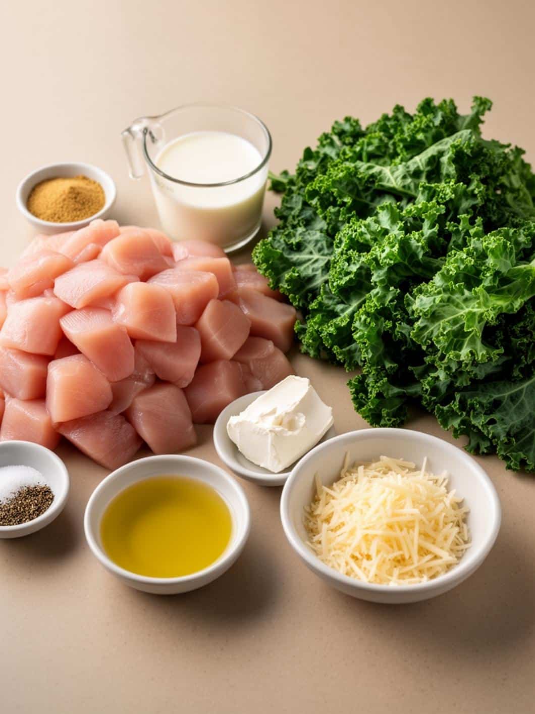 Creamy Chicken & Kale Skillet: Easy Cream Cheese Chicken Recipe 13 Creamy Chicken & Kale Skillet: Easy Cream Cheese Chicken Recipe