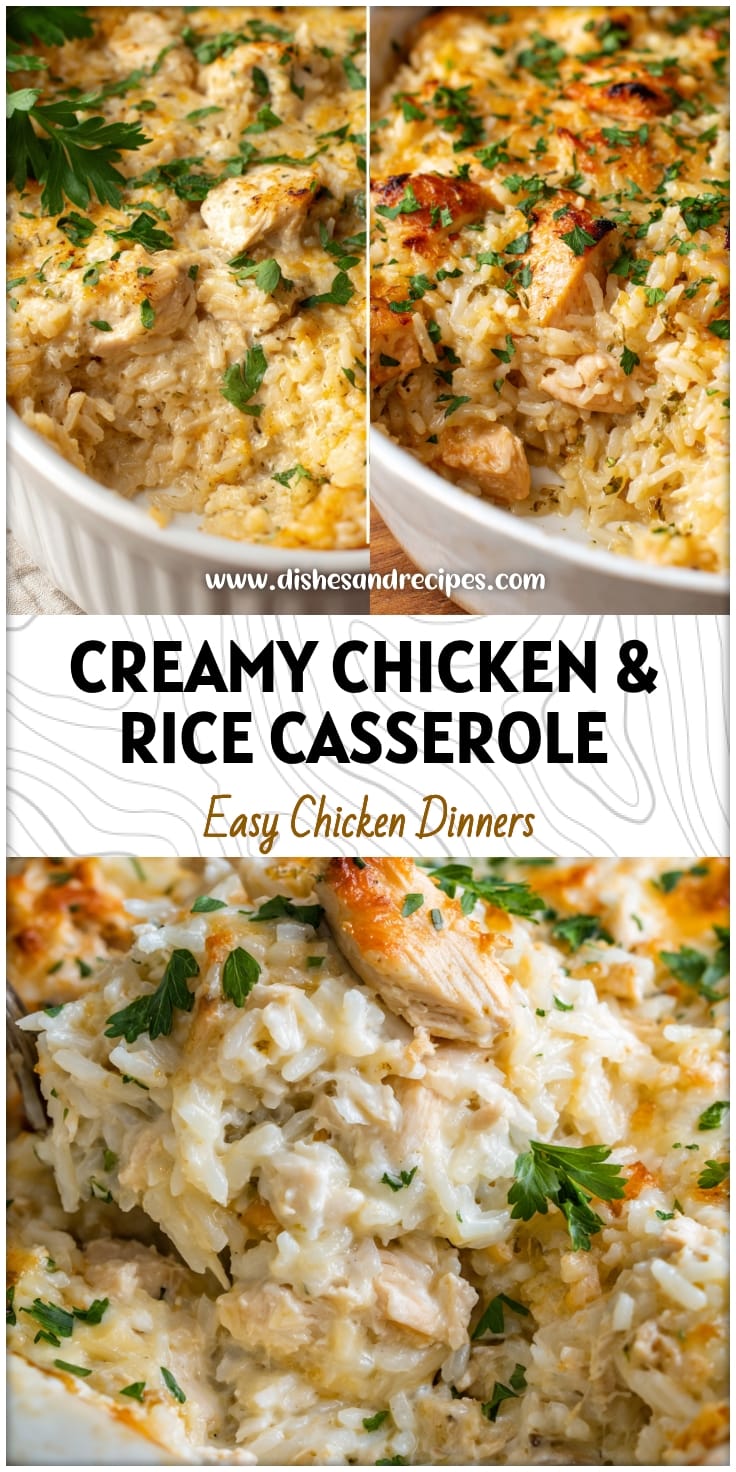 Creamy Chicken & Rice Casserole: Easy Family Dinner Idea 14 Creamy Chicken & Rice Casserole: Easy Family Dinner Idea