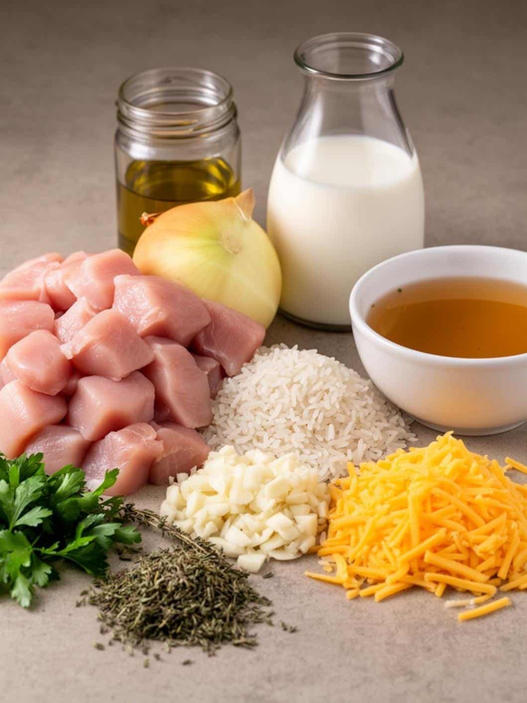 Creamy Chicken & Rice Casserole: Easy One-Pan Dinner Idea