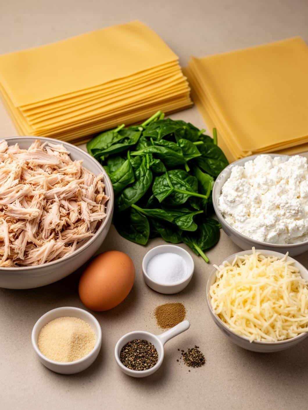 Creamy Chicken & Spinach Lasagna Roll-Ups with Alfredo Sauce 13 Creamy Chicken & Spinach Lasagna Roll-Ups with Alfredo Sauce