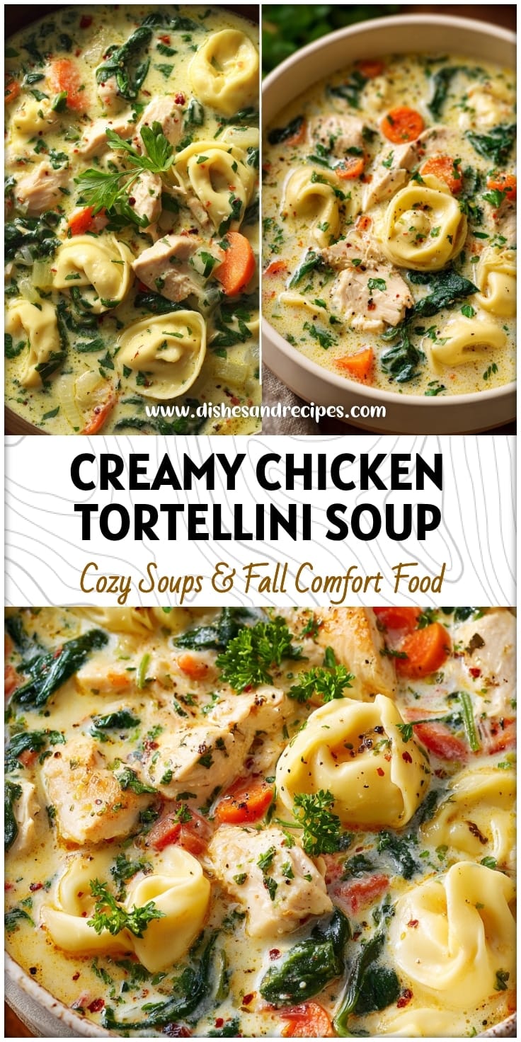 Creamy Chicken Tortellini Soup: Easy & Delicious Dinner Idea