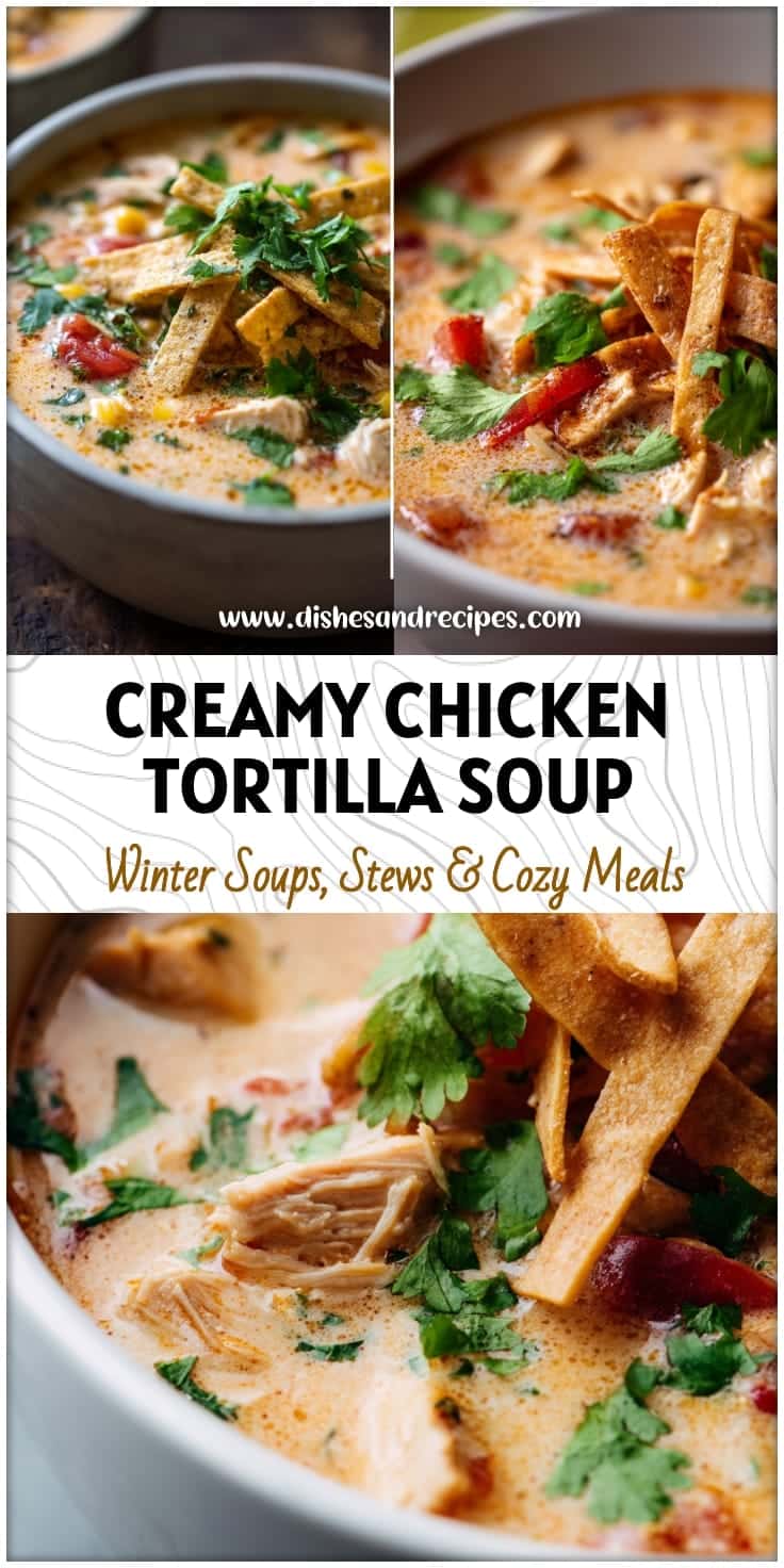 Creamy Chicken Tortilla Soup: Easy One-Pot Dutch Oven Recipe