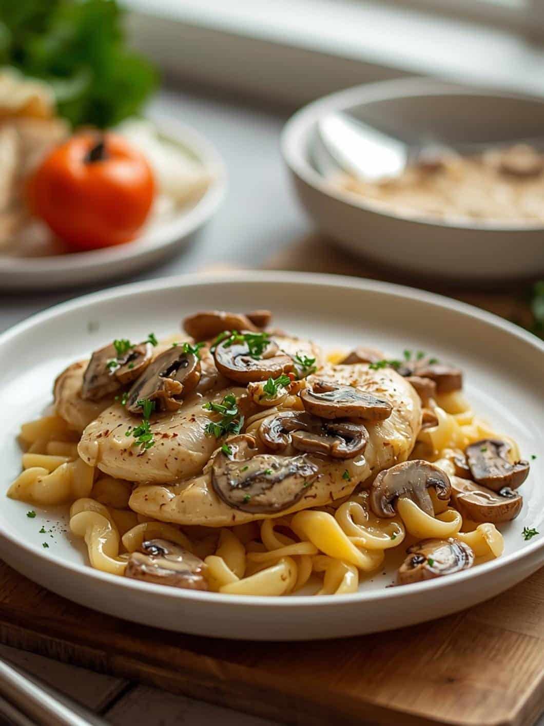 Creamy Garlic Chicken & Mushrooms: Easy Dinner Recipe 15 Creamy Garlic Chicken & Mushrooms: Easy Dinner Recipe