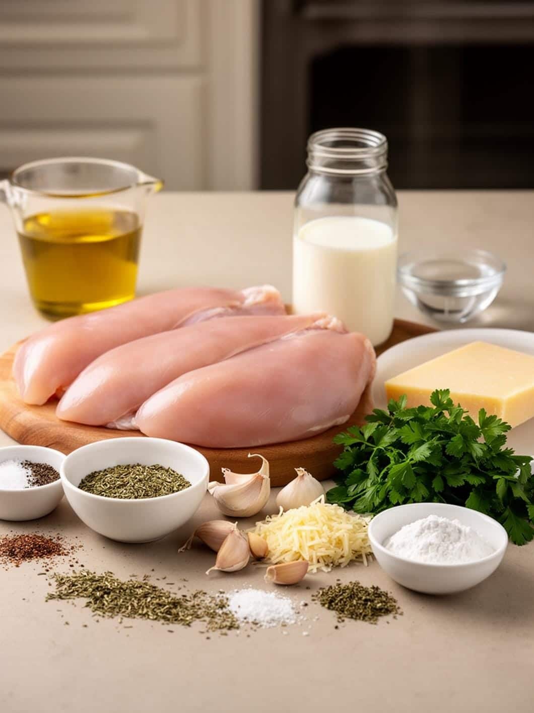 Creamy Garlic Chicken Without Heavy Cream