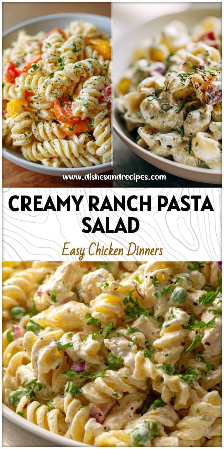 Creamy Dairy-Free Ranch Pasta Salad: Easy & Healthy Gluten-Free Lunch