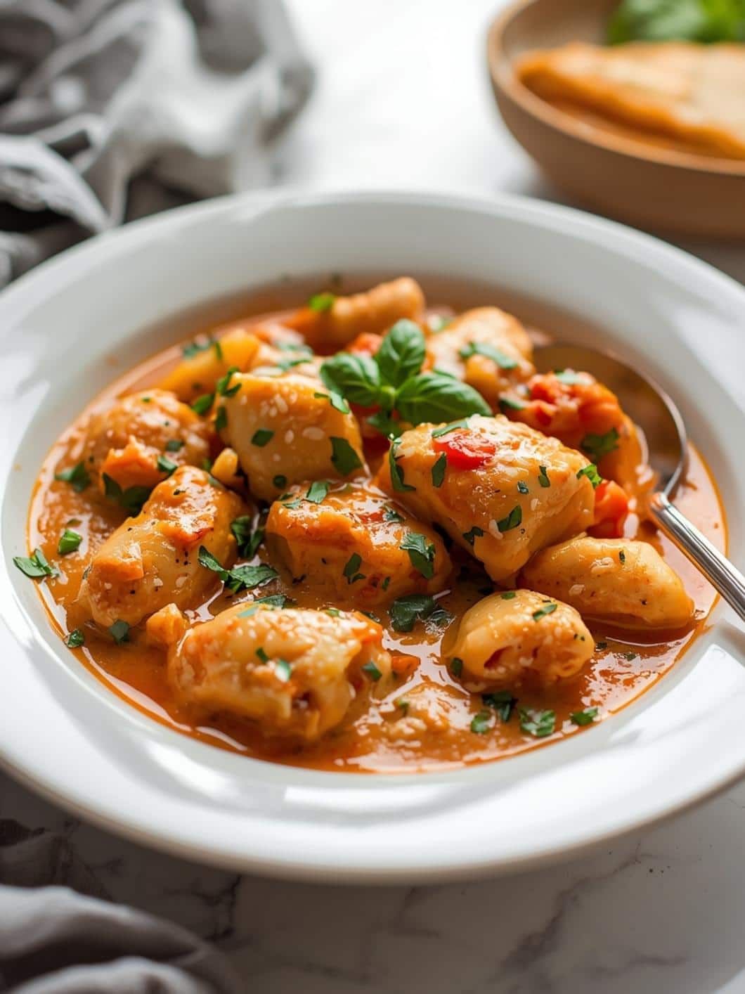 Creamy Tomato Basil Chicken: Easy Slow Cooker Recipe