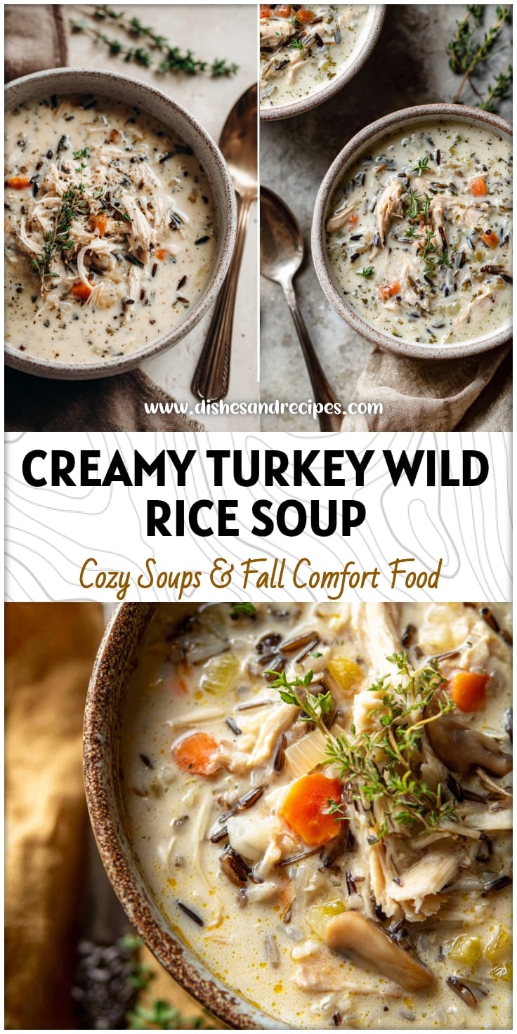 Light & Creamy Turkey Wild Rice Soup - Perfect for Leftovers! 14 Light & Creamy Turkey Wild Rice Soup - Perfect for Leftovers!