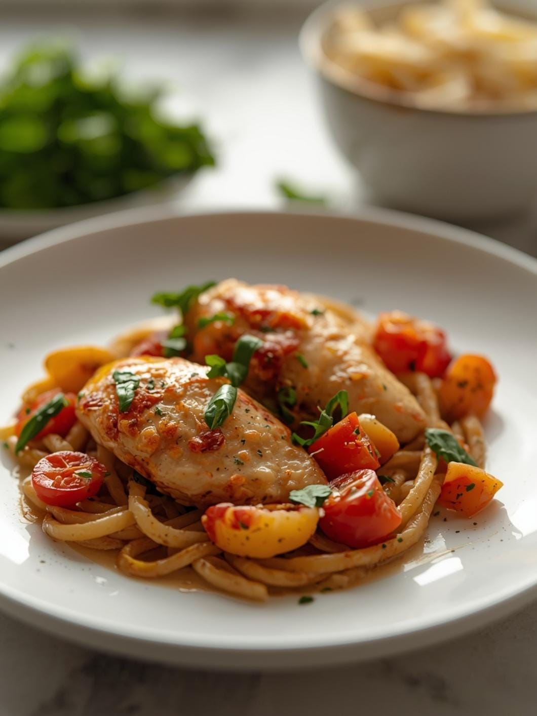 Creamy Tuscan Chicken Without Heavy Cream