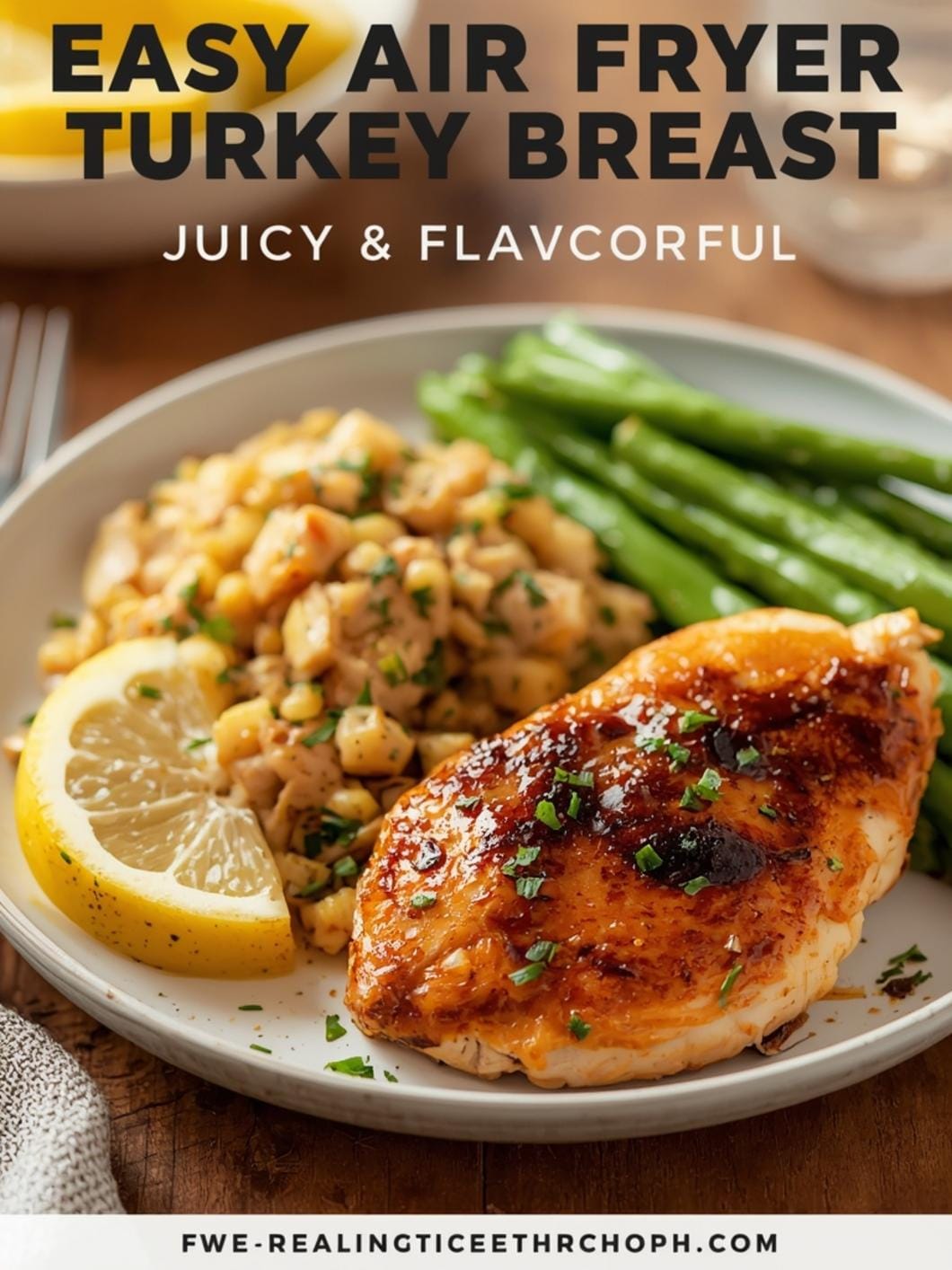 Easy Air Fryer Turkey Breast: Juicy & Flavorful Recipe