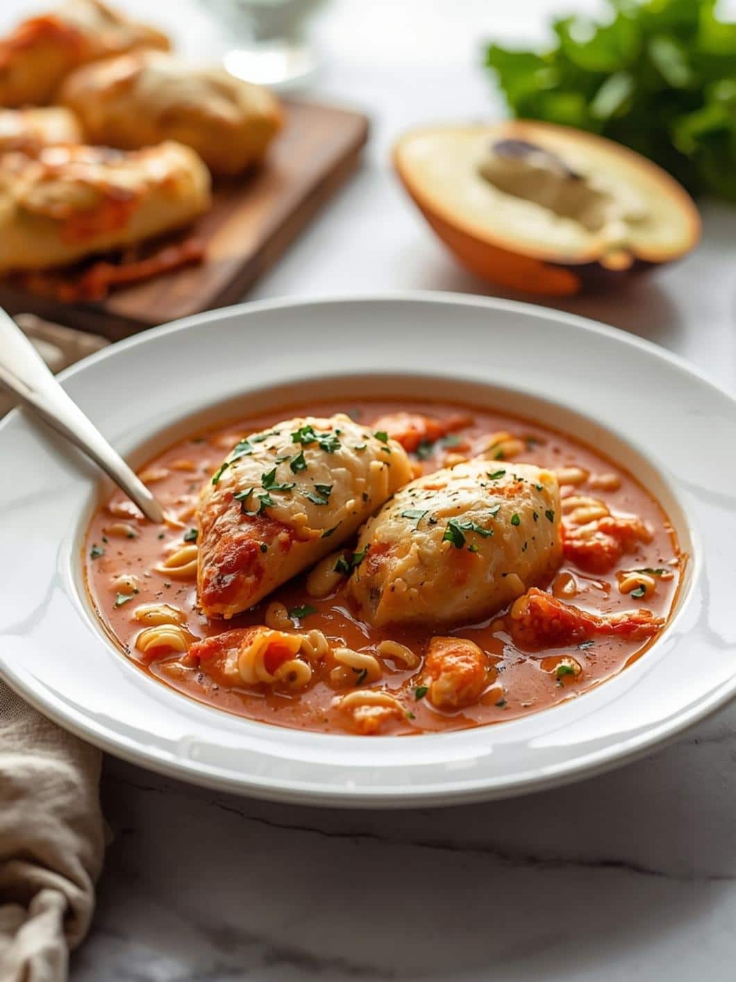 Easy Chicken Parmesan Soup: A Quick Dinner Idea