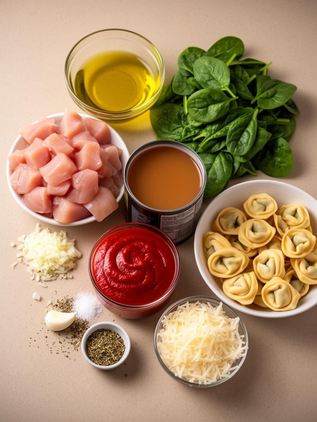 Easy Chicken Tortellini Spinach Skillet for Family Dinners 13 Easy Chicken Tortellini Spinach Skillet for Family Dinners