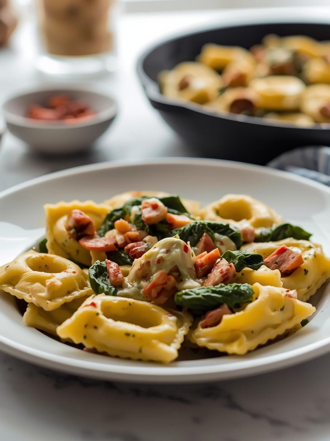 Easy Chicken Tortellini Spinach Skillet for Family Dinners 15 Easy Chicken Tortellini Spinach Skillet for Family Dinners