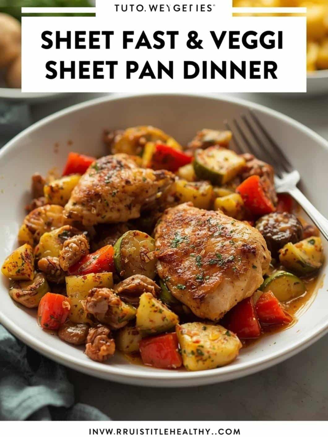 Easy Chicken & Veggie Sheet Pan Dinner for Busy Weeknights