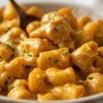 Easy Creamy Pumpkin Chicken Alfredo: High-Protein Crockpot Meal 12 =