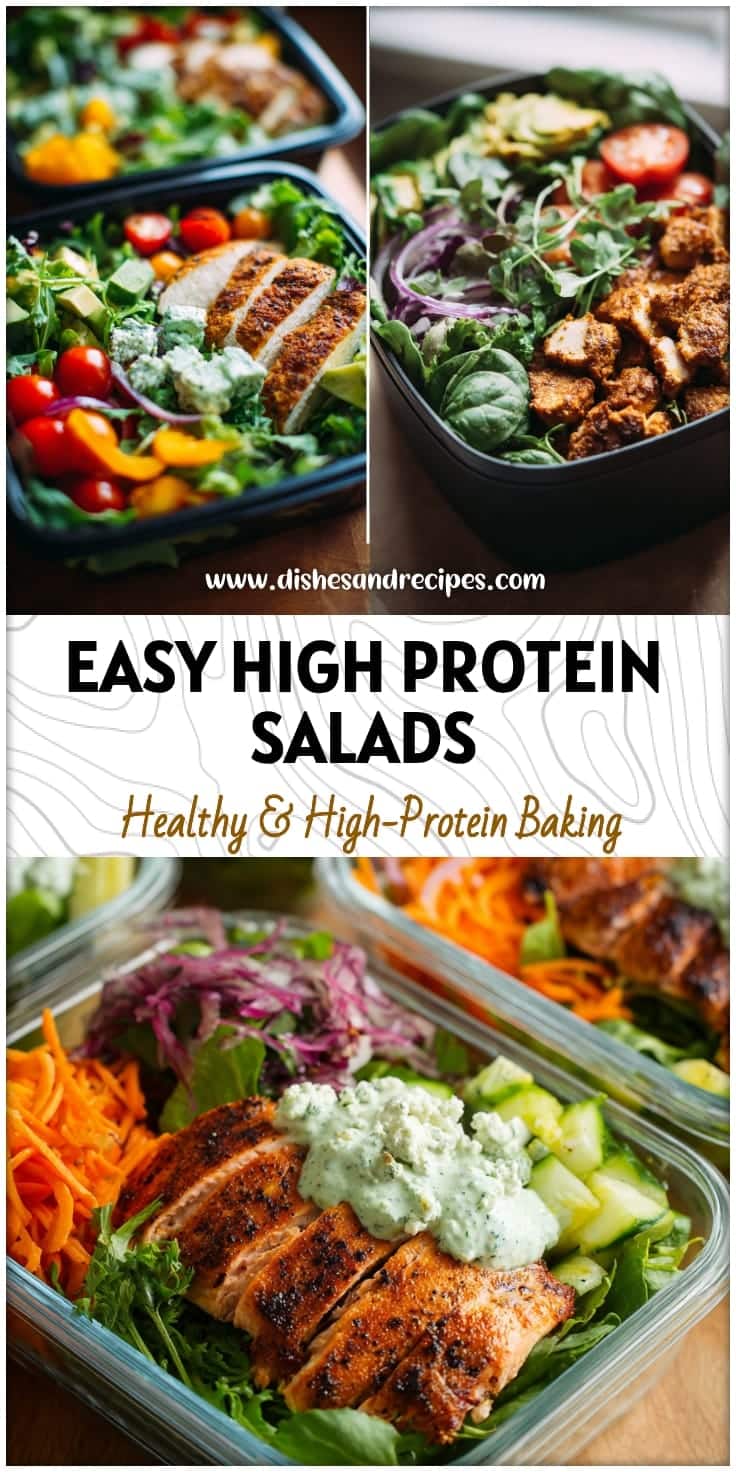 Healthy Baking for Busy Weekends: Easy High Protein Salads