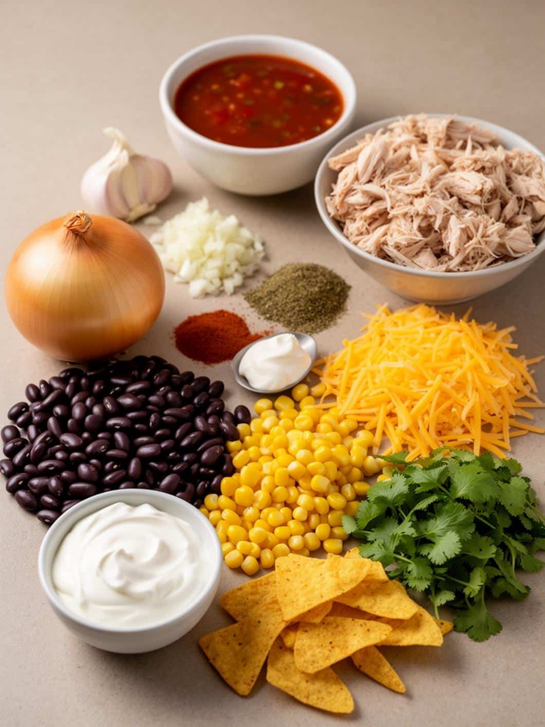 Easy Homemade Chicken Enchilada Soup Recipe