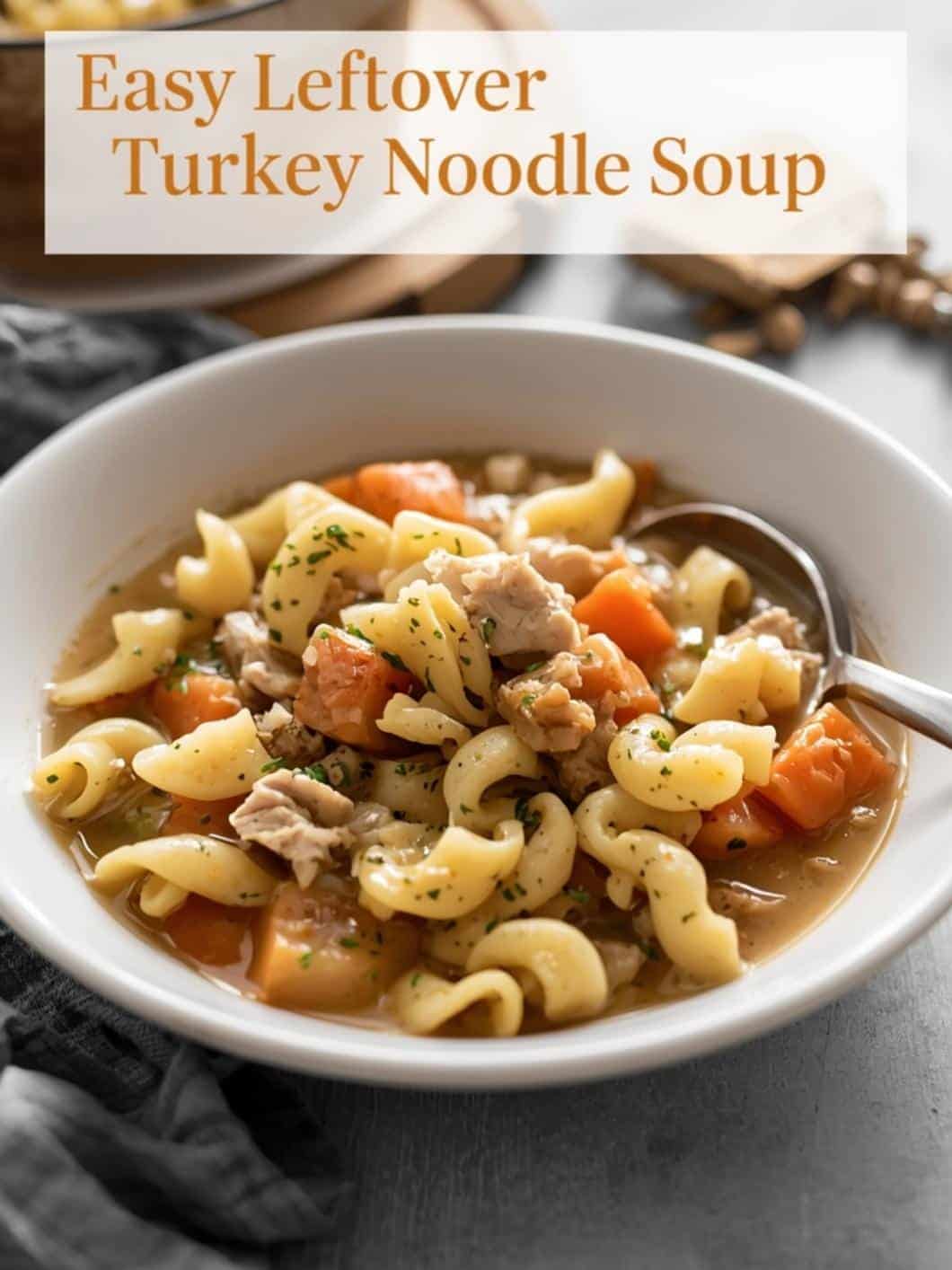 Easy Leftover Turkey Noodle Soup Recipe for a Cozy Meal 15 Easy Leftover Turkey Noodle Soup Recipe for a Cozy Meal