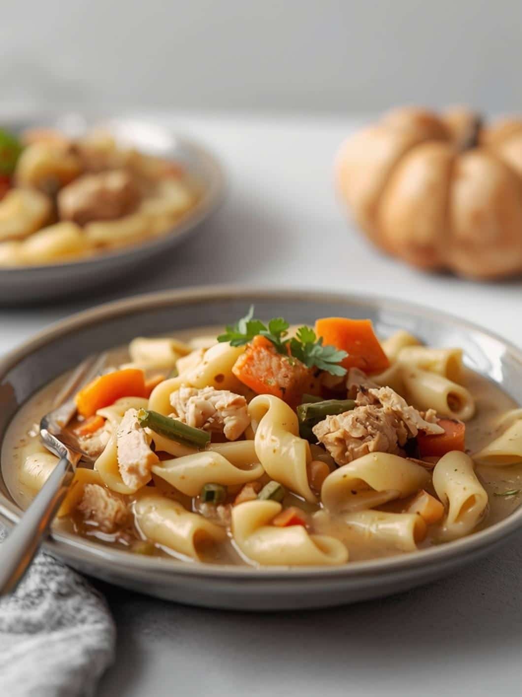 Easy Leftover Turkey Noodle Soup Recipe for the Slow Cooker