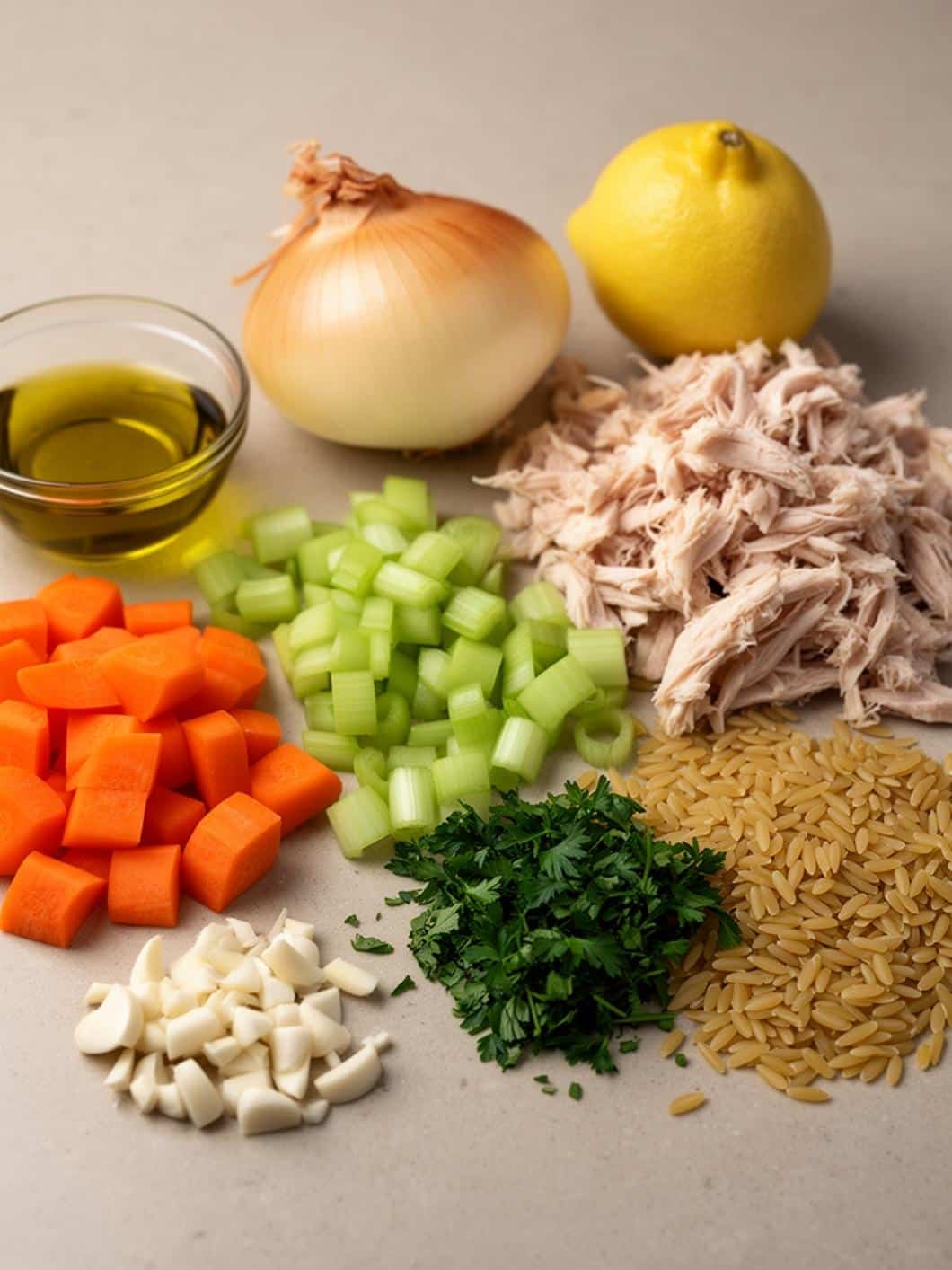 Easy Lemon Chicken Orzo Soup Recipe