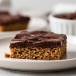 Easy No-Bake Oatmeal Cookie Bars with Chocolate 12 =