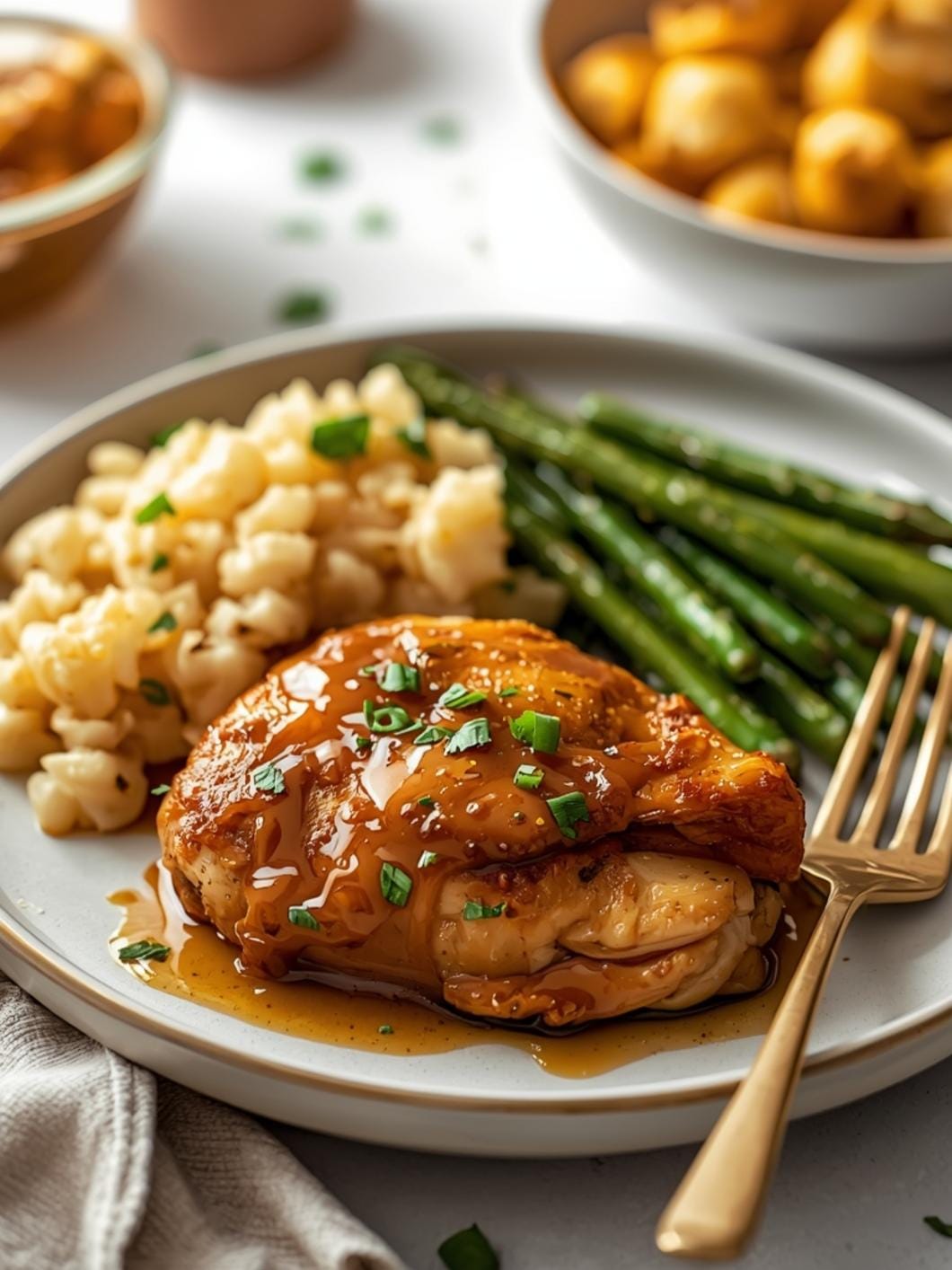 Easy Sheet Pan Maple Dijon Chicken Thighs