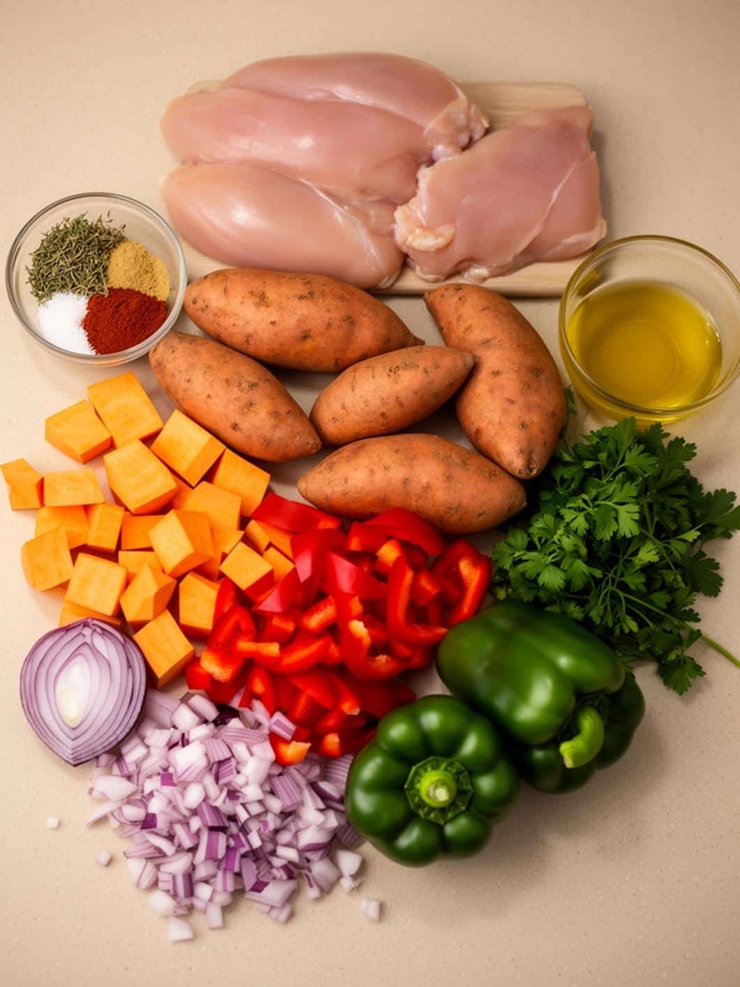Easy Sweet Potato Chicken Skillet: Healthy Weeknight Dinner Idea 13 Easy Sweet Potato Chicken Skillet: Healthy Weeknight Dinner Idea