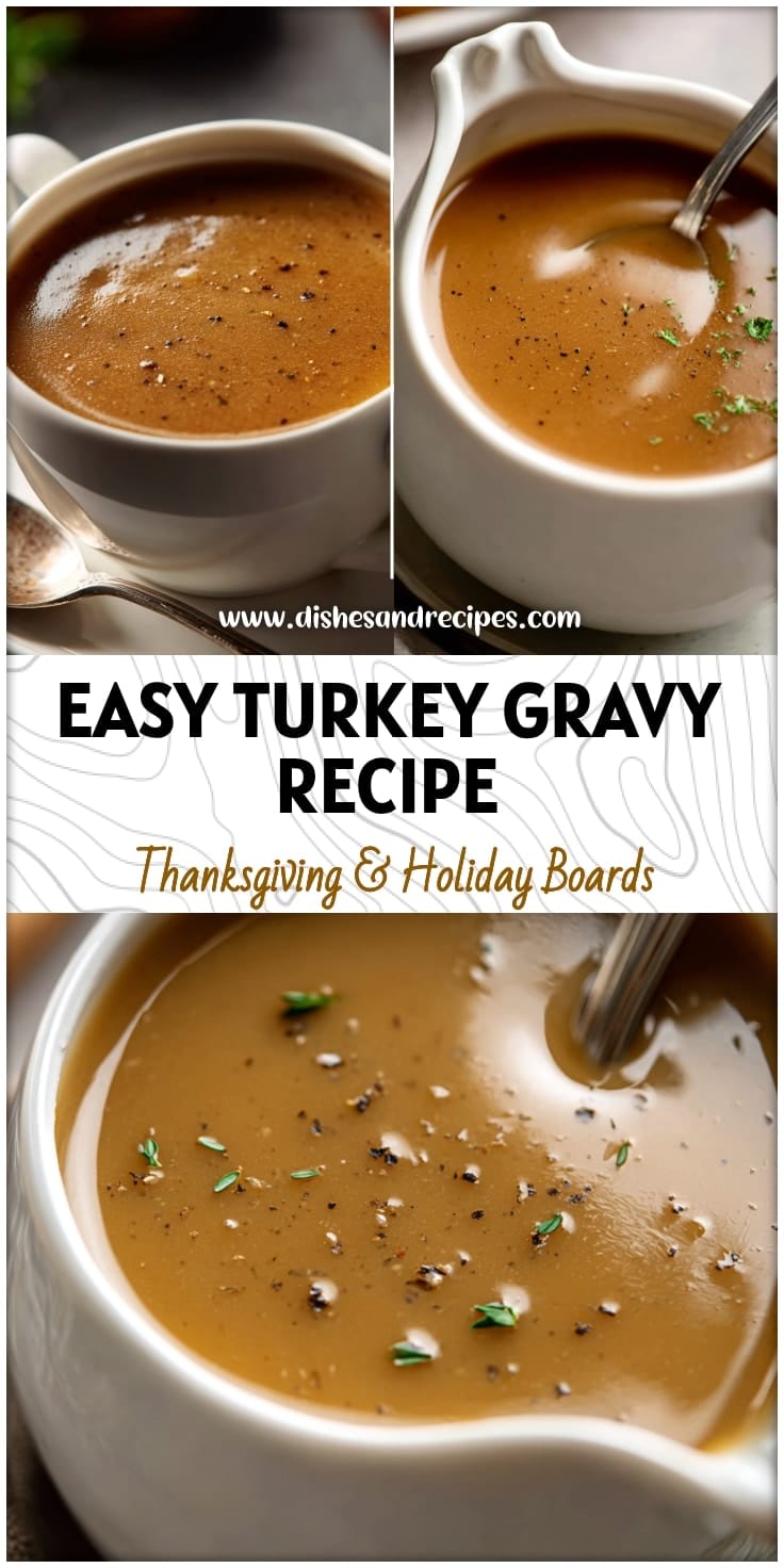 Easy Turkey Gravy (No Drippings!) - Perfect for Thanksgiving Dinner