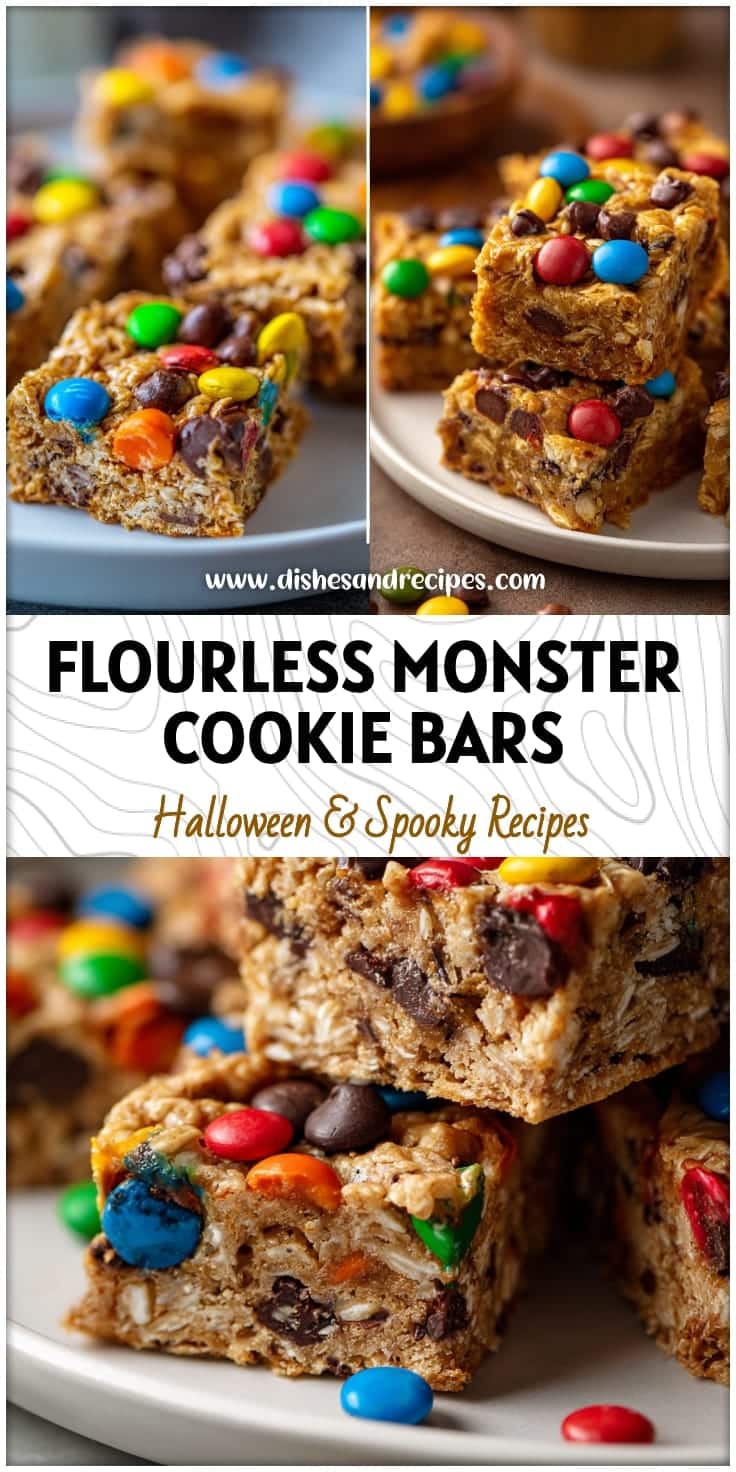 Flourless Monster Cookie Bars: Easy & Delicious No-Bake Treat! 14 Flourless Monster Cookie Bars: Easy & Delicious No-Bake Treat!