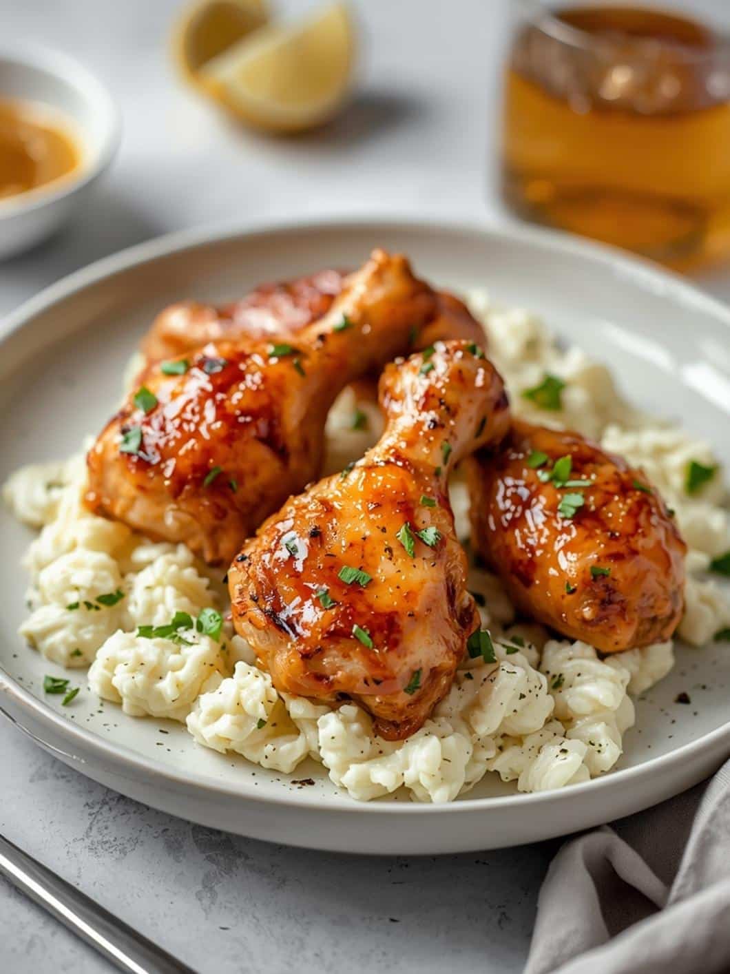Garlic Butter Grilled Chicken Drumsticks Recipe