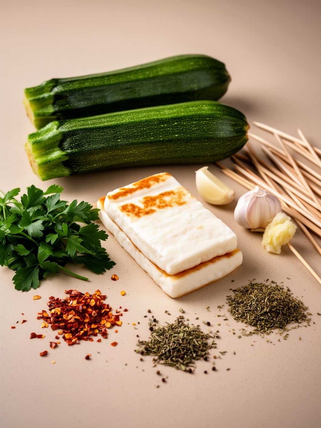 Grilled Zucchini & Halloumi Skewers: Easy BBQ Veggie Side Dish 13 Grilled Zucchini & Halloumi Skewers: Easy BBQ Veggie Side Dish