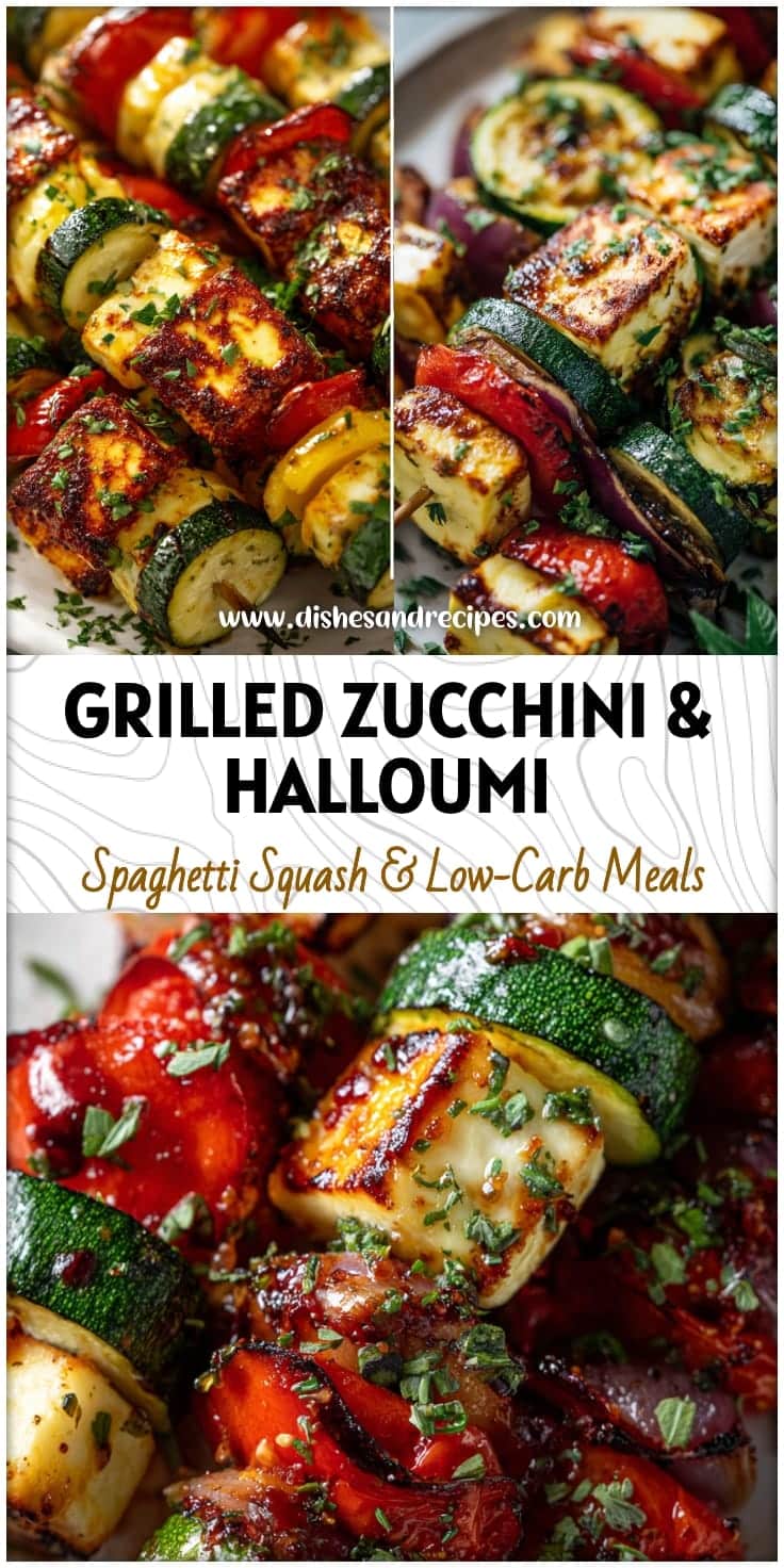 Grilled Zucchini & Halloumi Skewers: Easy BBQ Veggie Side Dish 14 Grilled Zucchini & Halloumi Skewers: Easy BBQ Veggie Side Dish