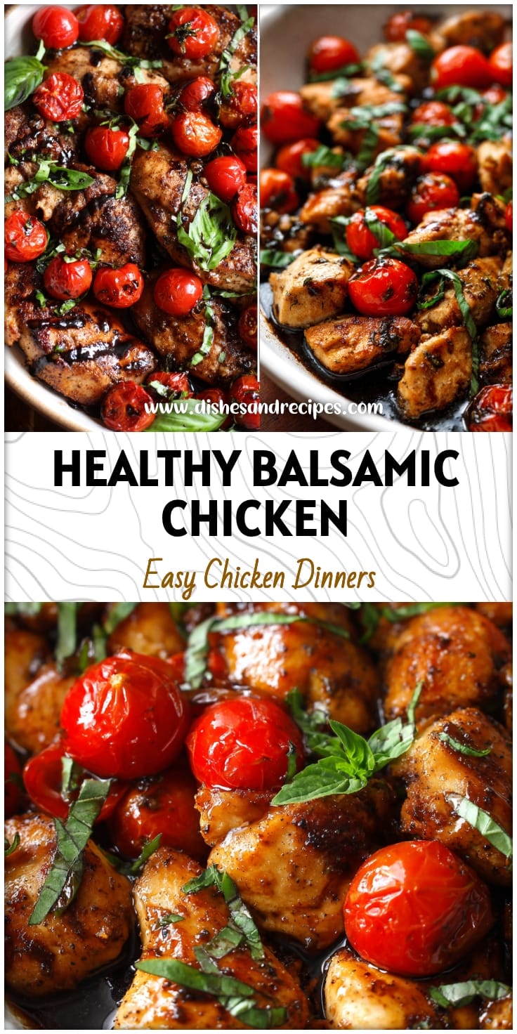Healthy Balsamic Chicken Dinner: Quick & Delicious One-Pan Meal