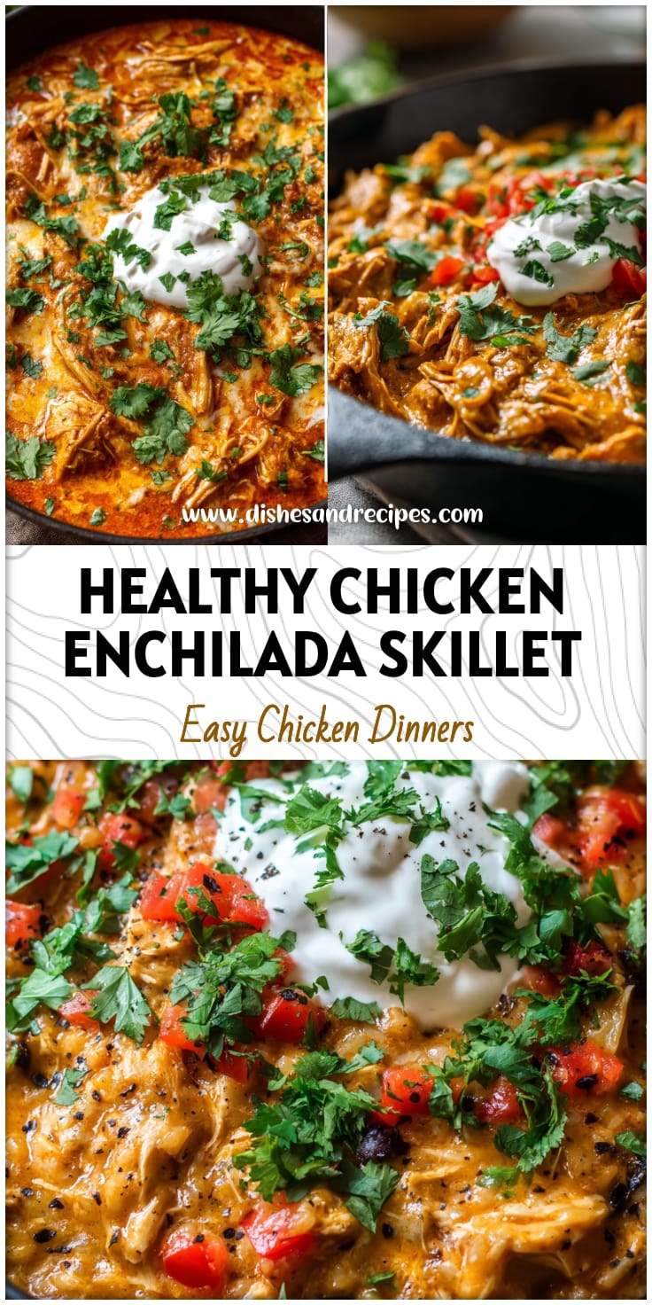 20-Minute Healthy Chicken Enchilada Skillet with Rotisserie Chicken 14 20-Minute Healthy Chicken Enchilada Skillet with Rotisserie Chicken