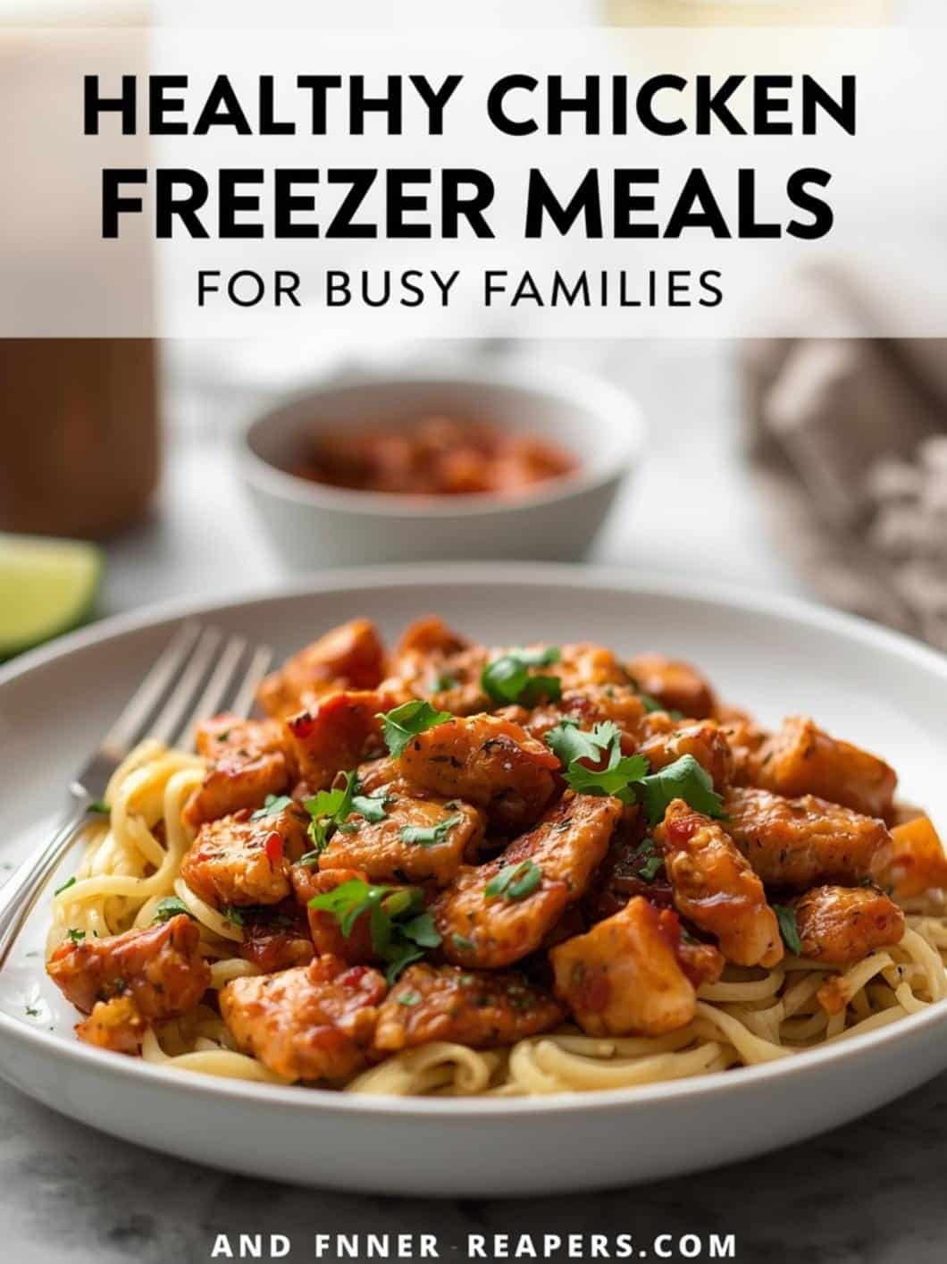 Healthy Chicken Freezer Meals for Busy Families