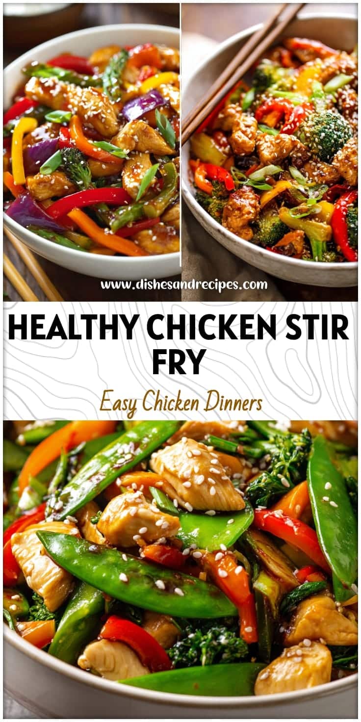 Healthy Chicken & Veggie Stir Fry Recipe - Easy Dinner Idea!