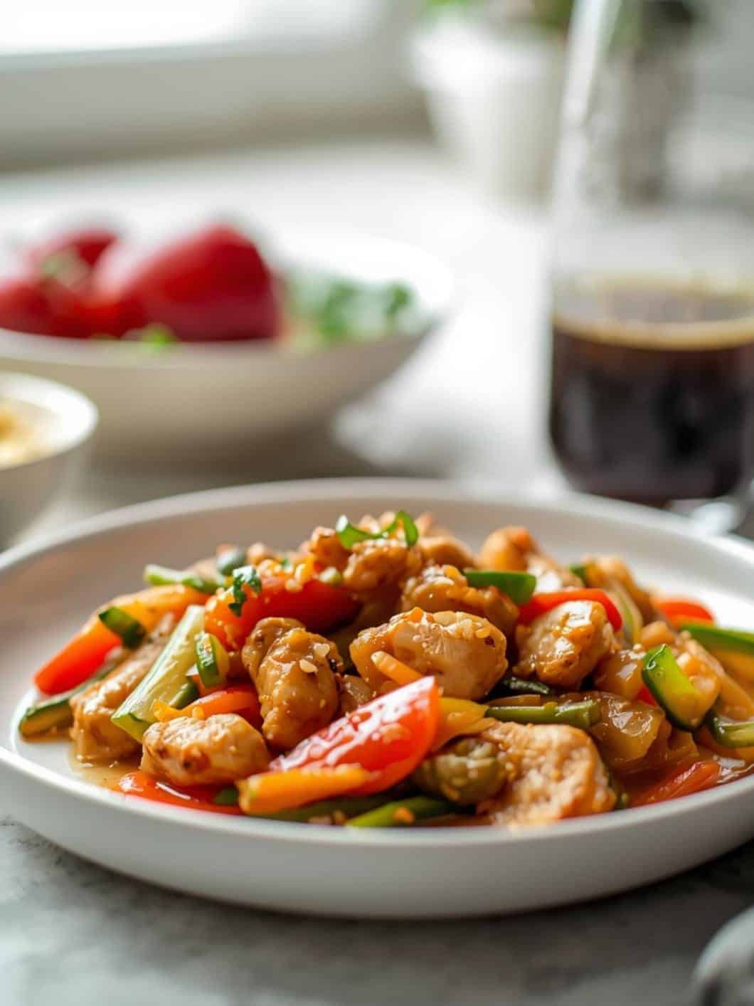 Healthy Chicken & Veggie Stir Fry Recipe - Easy Dinner Idea!