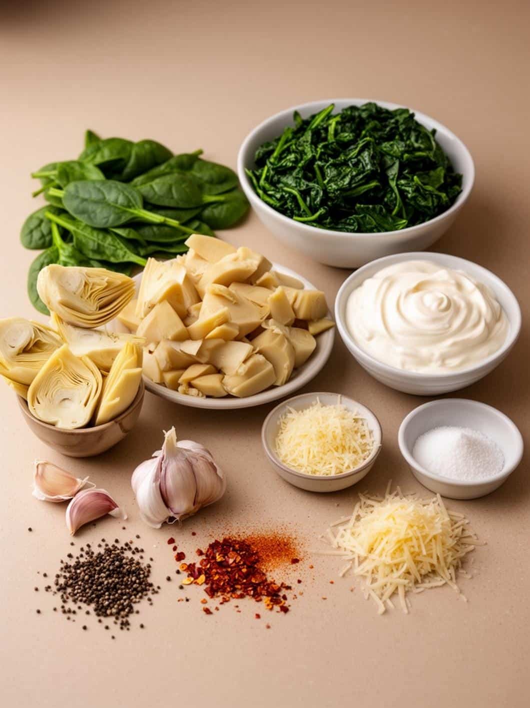 Healthy Greek Yogurt Spinach Artichoke Dip Recipe