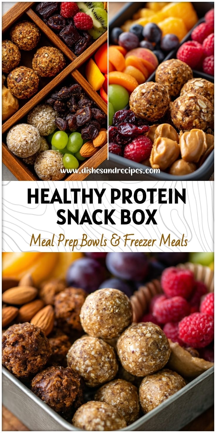 Protein Snack Box Ideas for School: Healthy Peanut Butter Balls & More!