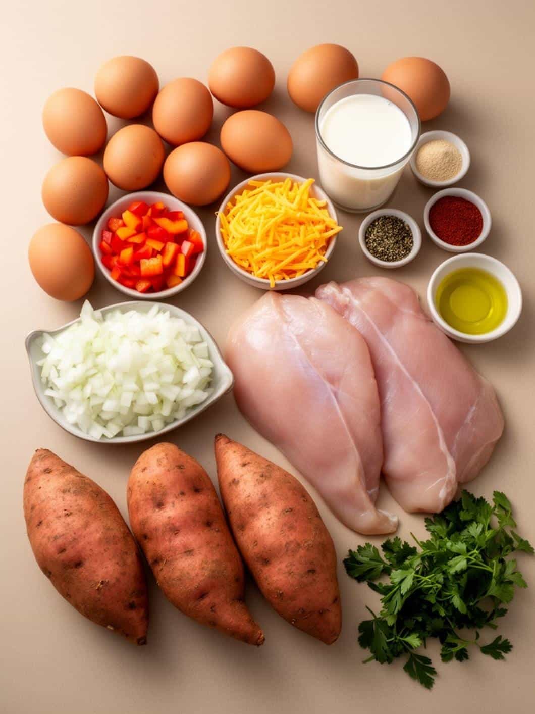 High Protein Breakfast & Chicken Dinner Meal Prep 13 High Protein Breakfast & Chicken Dinner Meal Prep