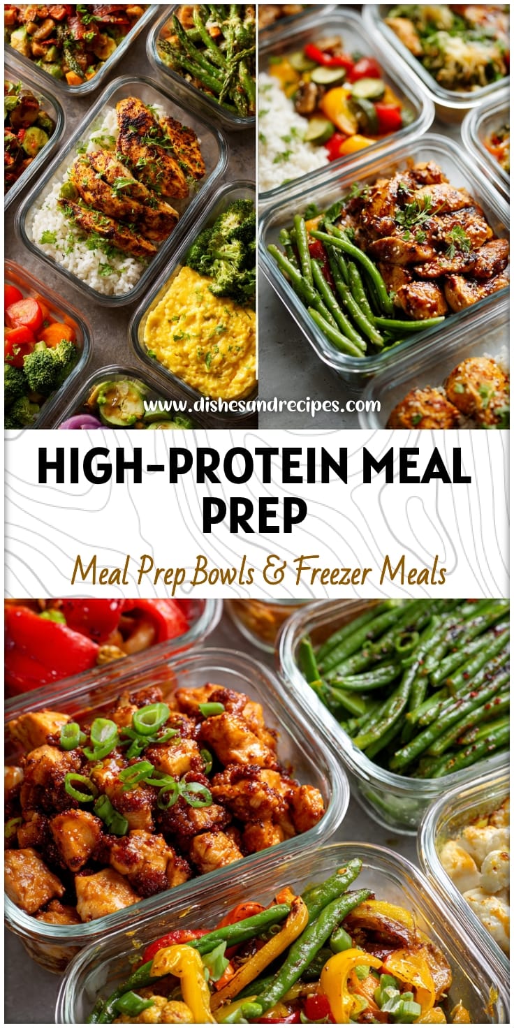 High-Protein Meal Prep for Your Work Week