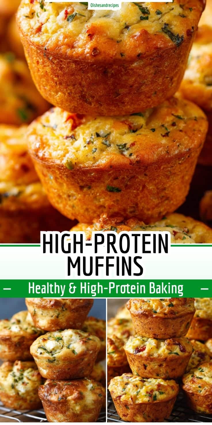 High-Protein Muffins: Easy & Moist Breakfast for Work or School